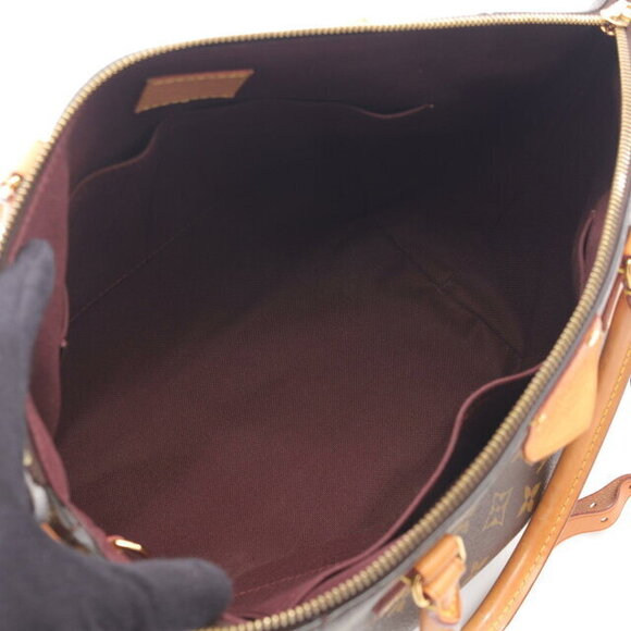 Louis Vuitton Turenne handbag canvas leather Monogram brown - Picture 3 of 10